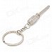Zinc Alloy Tool Cross Screwdriver Keychain - Silver