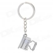 Irons Zinc Alloy Keychain - Silver