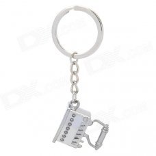 Irons Zinc Alloy Keychain - Silver