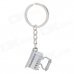 Irons Zinc Alloy Keychain - Silver