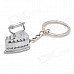 Irons Zinc Alloy Keychain - Silver