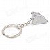 Irons Zinc Alloy Keychain - Silver