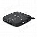 HD-059 Combo USB 2.0 3-Port Hub + M2 / MS / TF / SD Card Reader - Black (55cm-Cable / Max 1TB) HD-059 Combo USB 2.0 3-Port Hub + M2 / MS / TF / SD Card Reader - Black (55cm-Cable / Max 1TB)