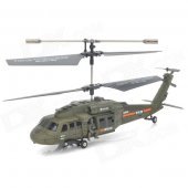 Udi U811 3.0-CH IR Remote Control R/C Helicopter w/ Gyro - Army Green