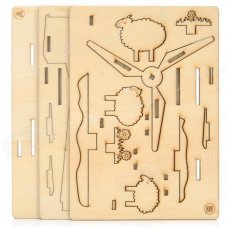 3D Puzzle Solar Turbine Educational DIY Toys