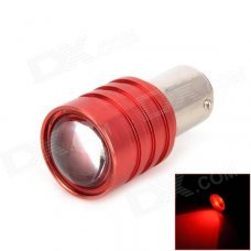 1157 0.15W 8lm 1-LED Red Light Strobe Motorcycle Brake Lamp (12V)