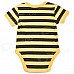 DOOMAGIC Cute Bee Style Costume w/ Hat for Children - Yellow + Black DOOMAGIC Cute Bee Style Costume w/ Hat for Children - Yellow + Black