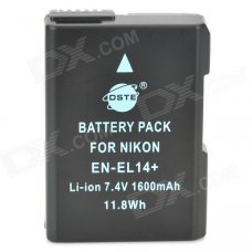 DSTE EN-EL14 1600mAh Lithium Full Decoded Battery for NIKON / D5100 / D3200 / D3100 / D5300 + More DSTE EN-EL14 1600mAh Lithium Full Decoded Battery for NIKON / D5100 / D3200 / D3100 / D5300 + More
