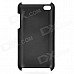 Eiffel Tower Pattern Protective Plastic Case for Ipod Touch 4 - Black Eiffel Tower Pattern Protective Plastic Case for Ipod Touch 4 - Black