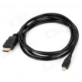 Micro HDMI to HDMI Connection Cable - Black (150cm)