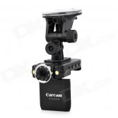 Borui K3000 2" TFT LCD 1080p 3.0MP Wide Angle Car DVR Camcorder w/ TF / HDMI / Night Vision - Black