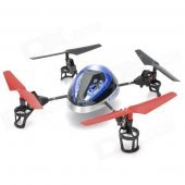 WLtoy V949 Beetle 2.4GHz R/C 4-CH 4-Axis Quadcopter Dexterous Mini UFO RTF - Blue