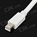 Mini DisplayPort DP Male to Male Data Cable - White (1m) Mini DisplayPort DP Male to Male Data Cable - White (1m)