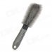 Car Vehicle Cleaner Wheel Tire Brush - Grey + Black Car Vehicle Cleaner Wheel Tire Brush - Grey + Black
