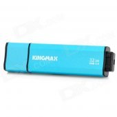KINGMAX ED-07 USB 3.0 Flash Drive - Baby Blue + Black (32GB)
