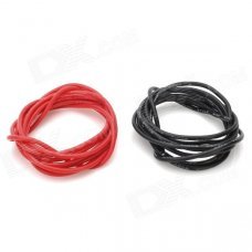 20AWG Soft Flexible Silicone Wire - Black + Red (100cm / 2 PCS) 20AWG Soft Flexible Silicone Wire - Black + Red (100cm / 2 PCS)