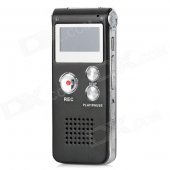 GH-609 Digital Voice Recorder - Black + Silver