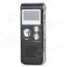 GH-609 Digital Voice Recorder - Black + Silver GH-609 Digital Voice Recorder - Black + Silver