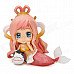 Cute Mini Sea-Maid Princess Shaped PVC Decoration Toy - Pink