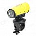 Codisk S1080 HD 5.0 MP Wide Angle Waterproof Sports Diving Camera w/ TF/ Mini USB / AV - Yellow Codisk S1080 HD 5.0 MP Wide Angle Waterproof Sports Diving Camera w/ TF/ Mini USB / AV - Yellow