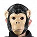 3D Madagascar Orangutan EVA Face Mask w/ Elastic Strap for Children - Black + Beige