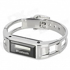 Q-D68 Bluetooth v1.2 Bracelet Watch - Silver + Black Q-D68 Bluetooth v1.2 Bracelet Watch - Silver + Black