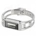Q-D68 Bluetooth v1.2 Bracelet Watch - Silver + Black Q-D68 Bluetooth v1.2 Bracelet Watch - Silver + Black