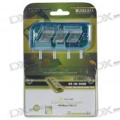 46-in-1 USB 2.0 SDHC SD/XD/MS/M2/TF Card Reader (Assorted Color)