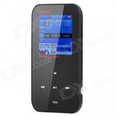 ONN Q2 Ultra-Slim 1.5" TFT Screen Sporting MP4 Player w/ FM - Black (4GB) ONN Q2 Ultra-Slim 1.5" TFT Screen Sporting MP4 Player w/ FM - Black (4GB)