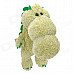 Cute Short Plush Long Head Dinosaur Doll Toy - Laurel Green Cute Short Plush Long Head Dinosaur Doll Toy - Laurel Green