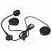 Motorcycle Helmet Bluetooth V2.0 Headset - Black Motorcycle Helmet Bluetooth V2.0 Headset - Black