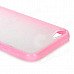 Stylish Protective Plastic Back Case for Ipod Touch 5 - Pink Stylish Protective Plastic Back Case for Ipod Touch 5 - Pink