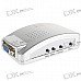 VTimage Composite + S-Video to VGA Converter Box (1280*1024px Max/110V~220V AC) VTimage Composite + S-Video to VGA Converter Box (1280*1024px Max/110V~220V AC)