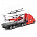 WJ-112601 2-in-1 Rechargeable 3.5-CH R/C i-Helicopter w/ 4-CH i-Truck Set - Red WJ-112601 2-in-1 Rechargeable 3.5-CH R/C i-Helicopter w/ 4-CH i-Truck Set - Red