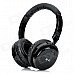Hi-Fi Stereo Bass Bluetooth v2.1 Headphones w/ Microphone - Black Hi-Fi Stereo Bass Bluetooth v2.1 Headphones w/ Microphone - Black