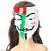 Colorful V for Vendetta ABS Full Face Mask