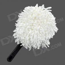 Mini Vehicle Car Cotton Mop Duster - White Mini Vehicle Car Cotton Mop Duster - White