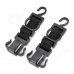 CQS-001 Multi-Function Vehicle Seat Plastic Car Hooks - Black (2 PCS) CQS-001 Multi-Function Vehicle Seat Plastic Car Hooks - Black (2 PCS)