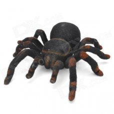 27MHz 2-CH Radio Control Realistic Crawling Movement Tarantula - Black + Dark Coffee (4 x AA) 27MHz 2-CH Radio Control Realistic Crawling Movement Tarantula - Black + Dark Coffee (4 x AA)