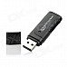 CR6800 USB 2.0 SD / MMC / Mini SD / Micro SD Card Reader - Black CR6800 USB 2.0 SD / MMC / Mini SD / Micro SD Card Reader - Black