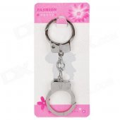 Stainless Steel Mini Handcuff Keychain