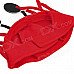 Crab Style Children's Soft Plush Cap - Red