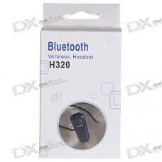 H320 Bluetooth Handsfree Headset (5-Hour Talk/120-Hour Standby)