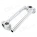 Universal Adjustable CNC Aluminum Alloy 30mm Motorcycle Clip-on Handlebars - Silver Universal Adjustable CNC Aluminum Alloy 30mm Motorcycle Clip-on Handlebars - Silver