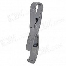 Bottle Opener Keychain - Deep Grey