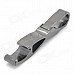 Bottle Opener Keychain - Deep Grey