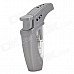 Stylish Windproof Butane Torch Lighter - Silver Grey Stylish Windproof Butane Torch Lighter - Silver Grey