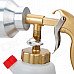 XuanJuanFen Aluminum Alloy + Plastic Car Cleaning Foam Spray Gun - Silver + White (1000lm)