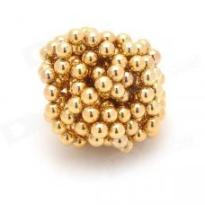 QS-3MM216A DIY 3mm Round Neodymium Magnets - Golden (216 PCS) QS-3MM216A DIY 3mm Round Neodymium Magnets - Golden (216 PCS)