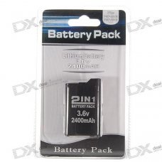 3.6V 2400mAh Rechargeable Battery Pack for PSP 3000/2000